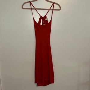 Orange dress in a large from Derek heart